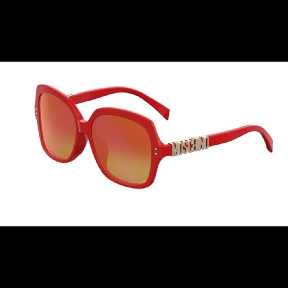 Moschino Red Sunglasses